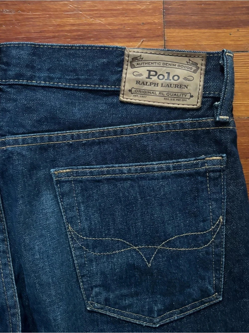 Ralph Lauren Slim Dark Blue Men's Jeans